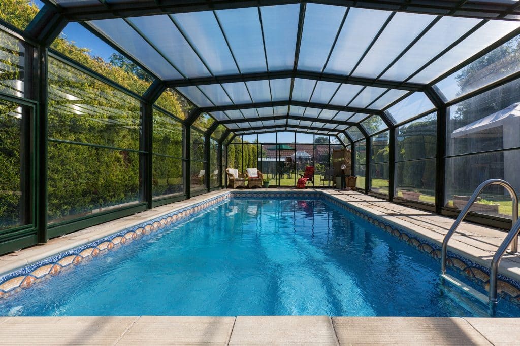 large pool screen enclosure